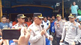Kapolrestabes Medan, Kombes Pol Gidion Arif Setyawan memaparkan kasus tangkapan komplotan begal sadis, Selasa (29/7/2025).