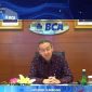 Tangkapan layar Presiden Direktur PT Bank Central Asia Tbk Hendra Lembong saat konferensi pers di Jakarta, Rabu (30/7/2025).