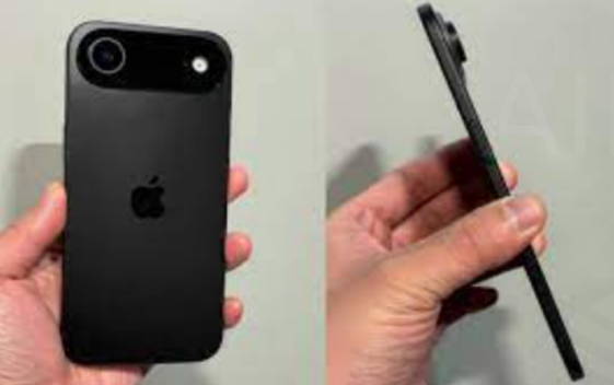 Desain ultra-tipis iPhone 17 Air dengan ketebalan hanya 5,5 mm menghadirkan estetika minimalis dan futuristik, menjadikannya salah satu smartphone paling ramping yang pernah dirilis Apple.