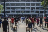 Stadion Utama Gelora Bung Karno (SUGBK). Foto: Antara