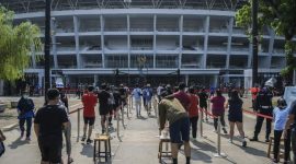 Stadion Utama Gelora Bung Karno (SUGBK). Foto: Antara