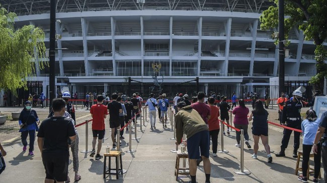 Stadion Utama Gelora Bung Karno (SUGBK). Foto: Antara