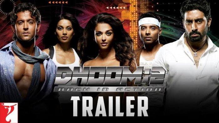 Sinopsis Film Dhoom 2 sebuah film yang diperankan Uday Chopra di Mega Bollywood Hari ini 12 Juli 2025 di ANTV pada pukul 09:00 WIB pagi ini.