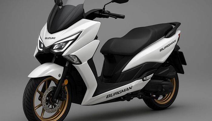 Suzuki Burgman 150 Siap Tantang PCX 160 dan NMAX 155, Pasar Skutik 150 cc Makin Panas