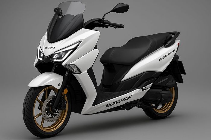Penampakan Suzuki Burgman 150