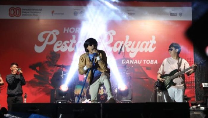 Radja Band Guncang Pesta Rakyat F1 Powerboat 2025 di Danau Toba
