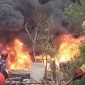 Insiden kebakaran sumur minyak di Dukuh Gendono, Desa Gandu, Kecamatan Bogorejo, Kabupaten Blora, tiga warga setempat dilaporkan meninggal.