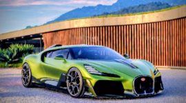 Buggati memperkenalkan hypercar kustom pertama bernama Brouillard yang dibuat melalui Program Solitaire Bugatti. Dok. Bugatti 