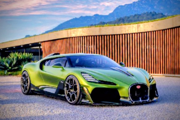 Buggati memperkenalkan hypercar kustom pertama bernama Brouillard yang dibuat melalui Program Solitaire Bugatti. Dok. Bugatti 