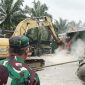 Diskotik Marcopolo sekaligus Markas GRIB Jaya Sumut di Kabupaten Deli Serdang, Sumatra Utara, dirubuhkan pada Kamis, 14 Agustus 2025. Dok. Kejati Sumut