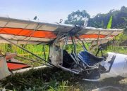 Pesawat S216 Jatuh di Bogor, Pilot Dilaporkan Meninggal Dunia