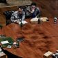 Tangkapan layar - Presiden Prabowo Subianto saat memimpin rapat terbatas secara virtual dari kediamannya di Hambalang, Kabupaten Bogor, Jawa Barat, Jumat (1/8/2025)