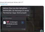 Jangan Pernah Klik! Undangan Pernikahan Berisi Link Berbahaya Mencari Korban, Ini Ciri-ciri dan Cara Melindungi Diri