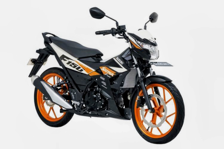 PT Suzuki Indomobil Sales (SIS) kembali meluncurkan edisi pilihan warna baru bagi motor ayam jago Satria F150(Dok. Suzuki)