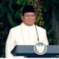 Presiden Prabowo Subianto memimpin Upacara HUT RI ke-80 di Istana Merdeka, Minggu (17/8/2025)