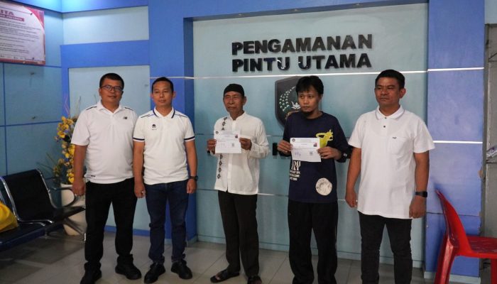 Dua Warga Binaan Rutan Kelas 1 Medan Terima Amnesti