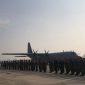 Apel persiapan pengiriman bantuan untuk warga Gaza di Lanud Halim Perdanakusuma, Jakarta Timur, Rabu (13/7/2025).