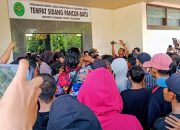 Ratusan Massa Geruduk PN Lubukpakam di Pancur Batu, Minta Keadilan bagi Terdakwa Kasus Penganiayaan