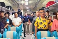 PT Kereta Api Indonesia (Persero) Divisi Regional I Sumatera Utara menghadirkan perayaan kemerdekaan yang unik dan berkesan bagi pelanggan dalam rangka memperingati Hari Ulang Tahun ke-80 Republik Indonesia