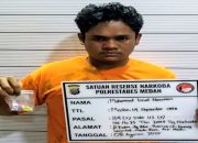 Jalan Guru Sinomba Jadi Saksi Penangkapan Pengedar Ekstasi di Medan, 37 Butir Disita Polisi