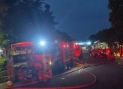 Markas Gegana di Kramat Raya Terbakar, 12 Mobil Damkar Dikerahkan
