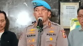 Kadiv Propam Polri Irjen Polisi Abdul Karim memberi keterangan di Jakarta, Jumat malam (29/8/2025).