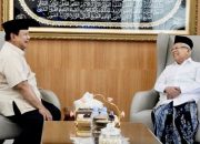 Silaturahmi Politik, Presiden Prabowo Bertemu KH Ma’ruf Amin, Bahas Pembangunan dan Pasal 33 UUD 1945