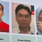 Foto Harun Masiku (kiri) yang telah dimasukkan ke dalam daftar pencarian orang (DPO) saat ditampilkan pimpinan Komisi Pemberantasan Korupsi, di Gedung Juang, Jakarta, Rabu (6/8/2025).