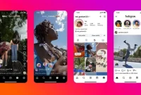 Tampilan fitur baru Instagram