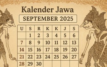 Kalender Jawa September 2025