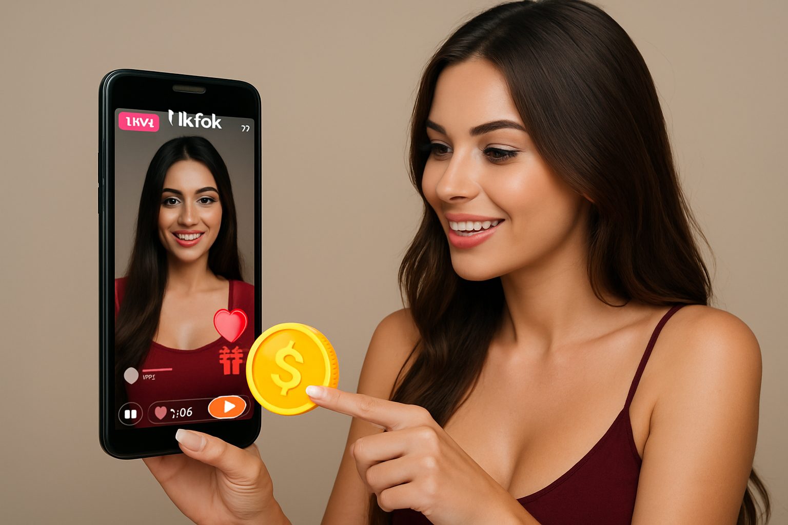 Koin TikTok