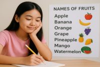 Belajar Nama Buah dalam Bahasa Inggris