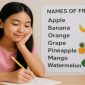 Belajar Nama Buah dalam Bahasa Inggris