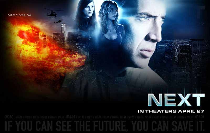 Sinopsis film Next sebuah film yang diperankan oleh Nicolas Cage tayang di Bioskop Trans TV Hari ini Kamis 28 Agustus 2025 pada pukul 21.00 WIB malam ini.