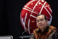 Direktur Utama PT Bursa Efek Indonesia (BEI) Iman Rachman