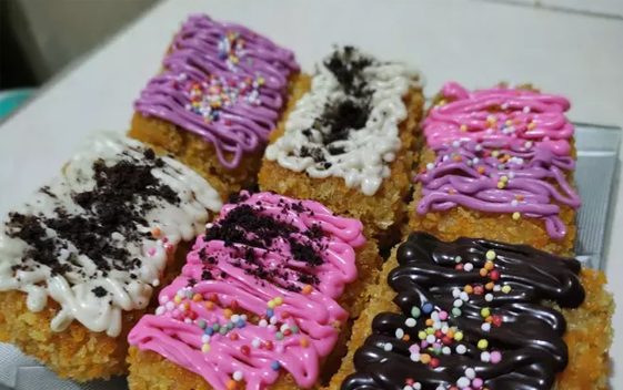 Pisang Nugget Aneka Topping