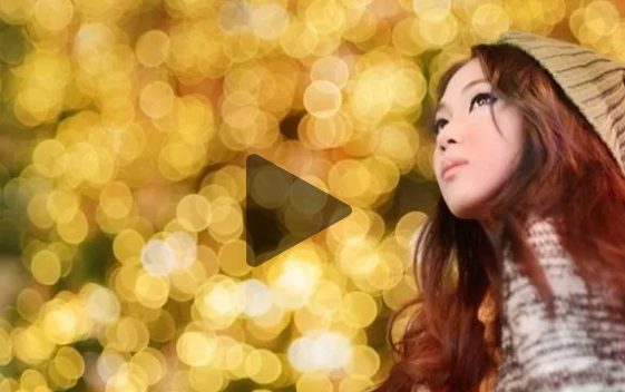 Ilustrasi - Link Phishing Video Bokeh 