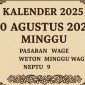 Weton 10 Agustus 2025 menurut primbon jawa