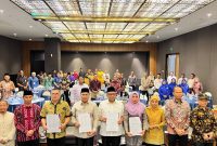 Rapat Koordinasi Fasilitasi Sertifikasi Halal bersama jajaran Pemerintah Provinsi Sumatera Utara di Medan, Kamis (31/7/2025)