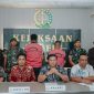 Kejari Batubara menetapkan dua tersangka dugaan korupsi di Dinas Perkim LH, Jumat (1/8/2025).