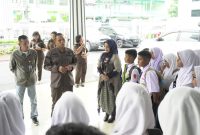 Kejari Medan saat melakukan edukasi hukum melalui jaksa masuk sekolah (JMS). Dok.