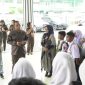 Kejari Medan saat melakukan edukasi hukum melalui jaksa masuk sekolah (JMS). Dok.