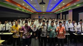 Kemenag Sumut menggelar uji komptensi penghulu Sumut dan Aceh, Kamis (7/8/2025).
