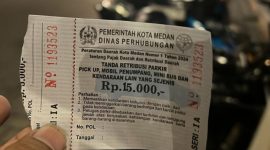 Viral tarif parkir membengkak di Medan
