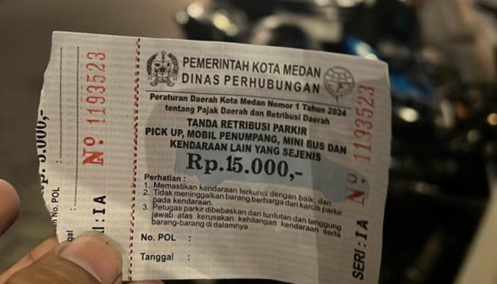 Agak Laen! Tarif Parkir di Medan Membengkak 200%, Ternyata Ini Dalangnya…