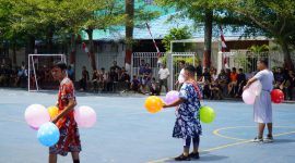 Rutan Kelas 1 Medan menggelar pekan olahraga dan perlombaan dalam rangka memeriahkan HUT RI ke-80, Sabtu (9/8/2025).