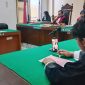 Majelis hakim PN Medan membacakan putusan terhadap kedua terdakwa kasus sabu secara virtual, Senin (11/8/2025) sore.