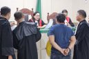 Sidang lanjutan terdakwa Rahmadi, menghadirkan saksi polisi di PN Tangjungbalai, Kamis (14/8/2025)