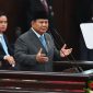 Presiden Prabowo Subianto menyampaikan pidato dalam Sidang Tahunan MPR RI dan Sidang Bersama DPR-DPD RI Tahun 2025 di Gedung Nusantara, Kompleks Parlemen, Jakarta, Jumat (15/8/2025)