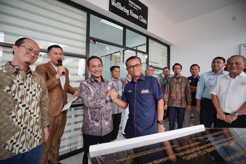 Peresmian Wellbeing Home Clinic di Kantor Regional Sumbagut, Kota Medan, Kamis (14/8/2025). Foto: Dok. Pertamina Patra Niaga Sumbagut